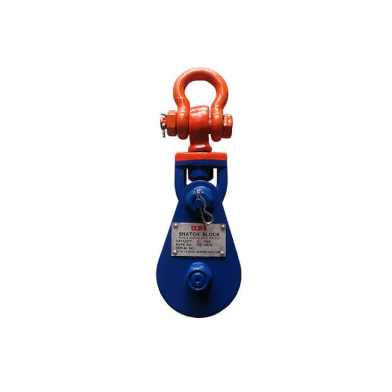 Snatch Block With Shackle Ultra - Nobel Riggindo Samudra