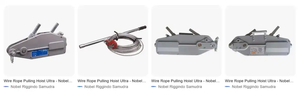Wire Rope Pulling Hoist nobel