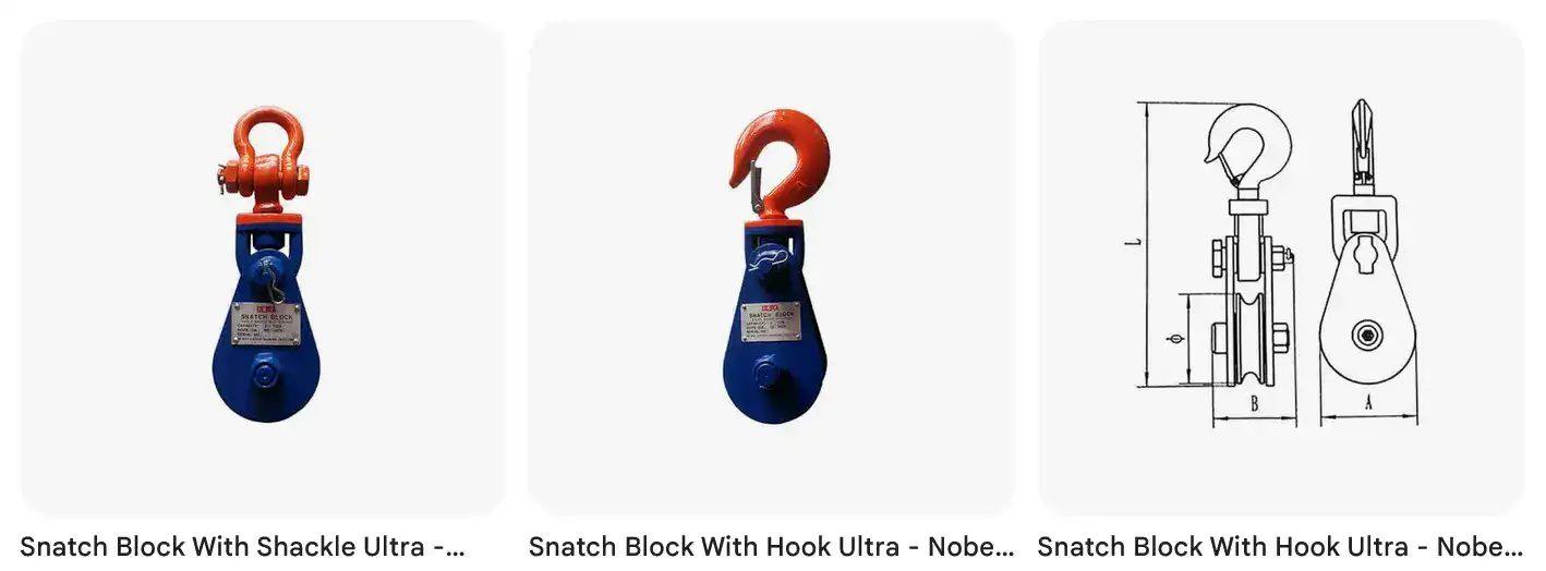 snatch block nobel
